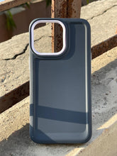 iPhone "13 Pro" Silicone "Camera Ring Retractable" Case - Dark Blue