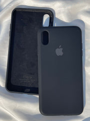 iPhone "XS Max" Silicone Case "Black"