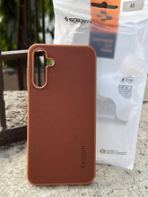 Samsung Galaxy "A15" Spigen Rugged Texture Case - Brown