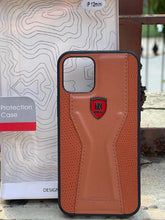 iPhone "12 Mini" Luxury "MIKKI" Leather Case - Brown