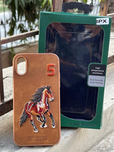 iPhone "X/XS" Polo Embroidered Case - Brown
