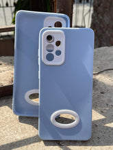 Samsung Galaxy "A52/A52s" Silicone "Holo Camera Ring" Case - Light Blue