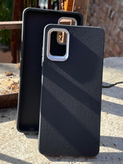 Samsung Galaxy "A51" Leather Textured Case - Black