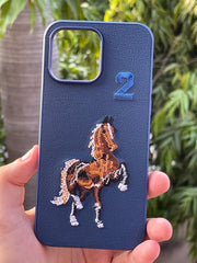 iPhone "14 Pro Max" Polo Classic Case - Blue