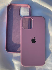iPhone "12/12 Pro" Silicone Case "Dusty Pink''