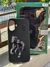 iPhone "16" Polo Embroidered Case - Black