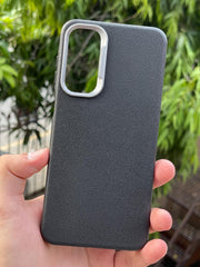 Samsung Galaxy "A16" Leather Textured Case - Black