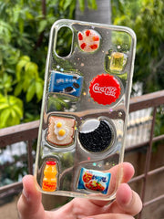 iPhone "X/XS" 3D Translucent Case - Snack Item
