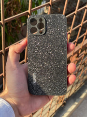iPhone "12 Pro" Glitter Sparkle Case - Black