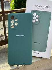 Samsung Galaxy "A73" Premium Silicone Case - Green