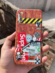 Vivo "Y20" Wood Texture Case - Supr