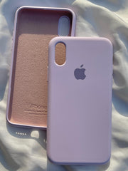 iPhone "X/XS" Silicone Case "Lavender"