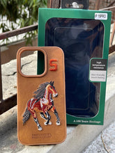 iPhone "15 Pro" Polo Embroidered Case - Brown