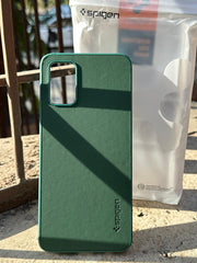 Samsung Galaxy "A02S" Spigen Rugged Texture Case - Green