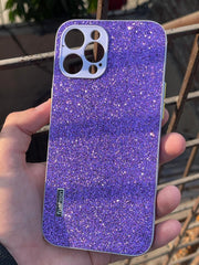 iPhone "12 Pro Max" Glitter Sparkle Case - Purple