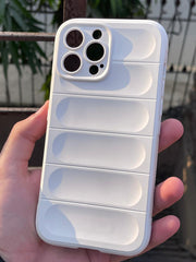 iPhone "13 Pro Max" Jump Style Silicone Case - White