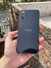 Vivo "Y20" Tempered Glass "Solid" Case - Black
