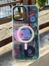 iPhone "13 Pro Max" Translucent Circuit Case - Purple