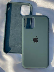 iPhone "11 Pro" Silicone Case "Cadet Green"