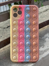 iPhone "11 Pro Max" Fidget Stress Release Pop-Up Case - Brown