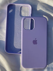 iPhone "12/12 Pro" Silicone Case "Lilac"