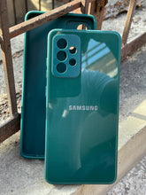Samsung Galaxy "A72" Tempered Glass "Solid" Case - Green