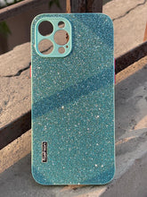 iPhone "12 Pro Max" Glitter Sparkle Case - Blue