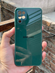 Samsung Galaxy "A12" Tempered Glass "Solid" Case - Green