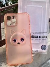 iPhone "12 Pro Max" Q-Series "Cat Edition" Case - Pink