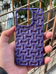 iPhone "14 Pro" Premium Silicone "Heat Dissipation" Case - Deep Purple