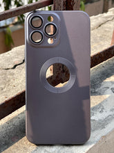 iPhone "13 Pro Max" Camera Glass Silicone Case - Gray