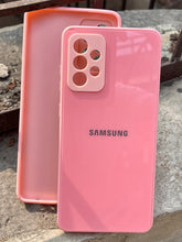 Samsung Galaxy "A72" Tempered Glass "Solid" Case - Pink