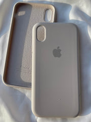 iPhone "XR" Silicone Case “ Titanium Gray”