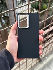 Samsung Galaxy "Note 20 Ultra" Leather Textured Case - Black