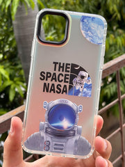 iPhone "11 Pro Max" Rainbow Translucent Shade Matte Case - Space Nasa