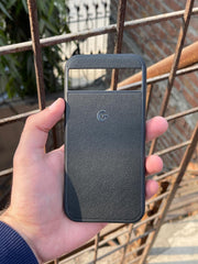 Google Pixel "8A" Premium Leather Texture Case - Black