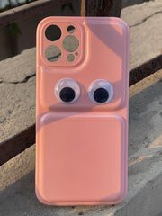 iPhone "12 Pro Max" Premium "Eyes" Case - Pink