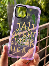 iPhone "11 Pro" Translucent Neon Jazz Case