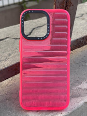 iPhone "13 Pro" Translucent Jump Style Silicone Case - Pink