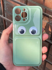 iPhone "13 Pro Max" Premium "Eyes" Case - Green