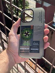 iPhone "14 Pro Max" Stone Island Matte Case - Star Figure