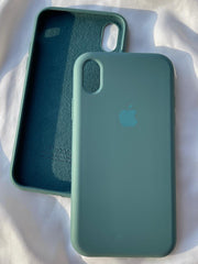 iPhone "XR" Silicone Case “Teal Green”