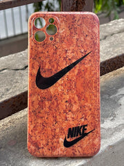 iPhone "11 Pro Max" Wood Texture Case - Nike