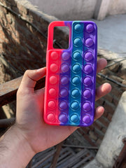 Vivo "Y33S/Y21" Fidget Stress Release Pop-Up Case - Purple