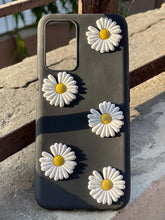 Oppo "A54" Flower Back Silicone Case - Black