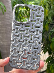 iPhone "16 Pro Max" Premium Silicone "Heat Dissipation" Case - Gray