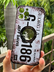 iPhone "12 Pro" Silicone "Retro" Edition Case - Light Gray