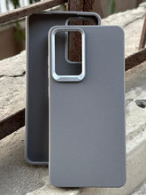 Samsung Galaxy "A52/A52S" Leather Textured Case - Gray