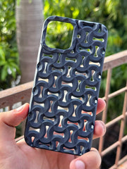 iPhone "11 Pro" Premium Silicone "Heat Dissipation" Case - Dark Blue