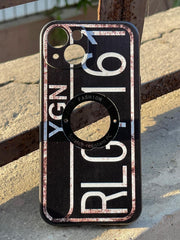 iPhone "13" Silicone "Retro" Edition Case - Black